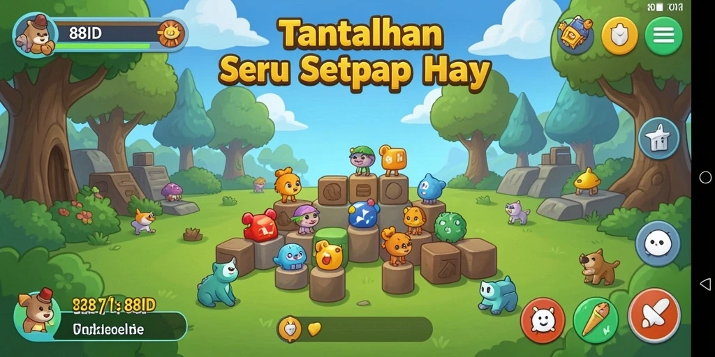 Tampilan gameplay 88ID dengan tantangan Puzzle yang menarik.