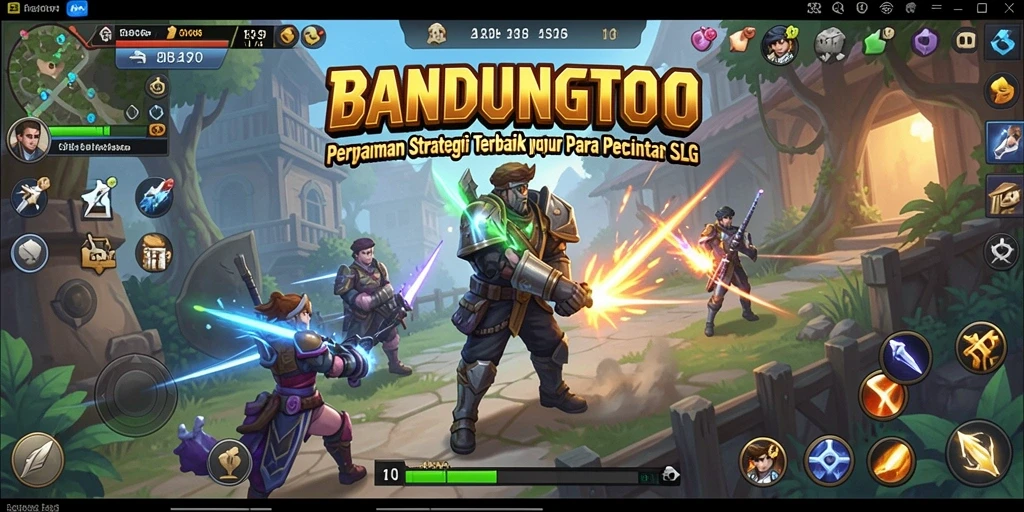 Tampilan menarik saat berstrategi dalam BANDUNGTOTO.