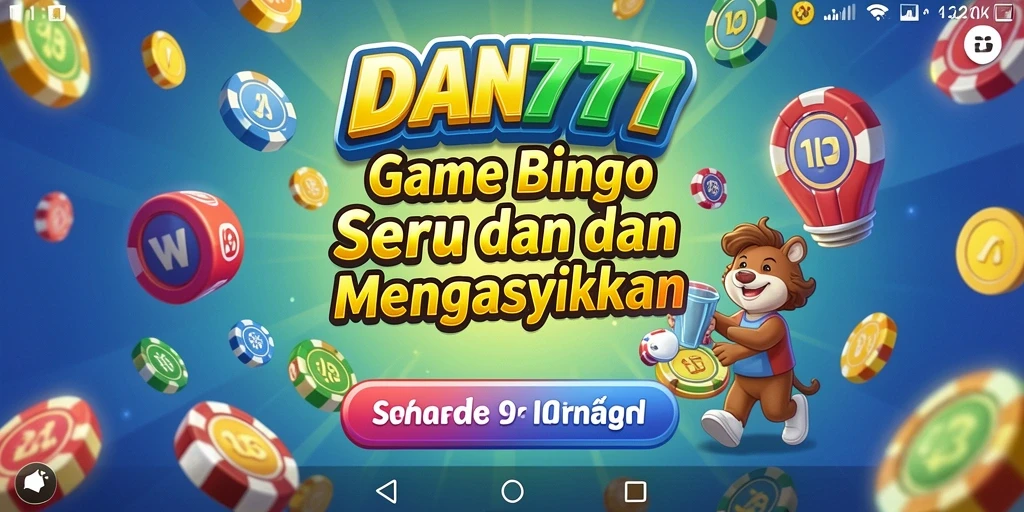 Tampilan gameplay seru di DAN777 dengan fitur Bingo yang menarik.
