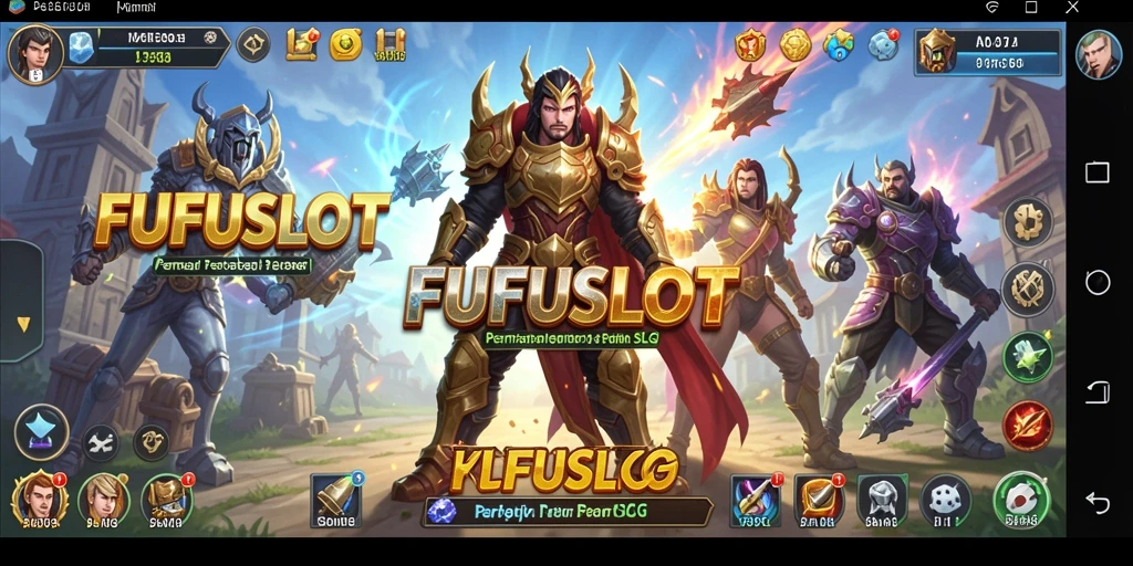 Tangkapan layar FUFUSLOT menampilkan pertarungan strategis yang mendebarkan.