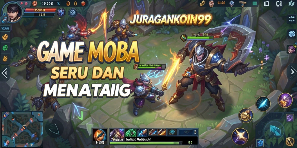 Tangkapan layar gameplay seru JURAGANKOIN99 di tengah pertempuran.