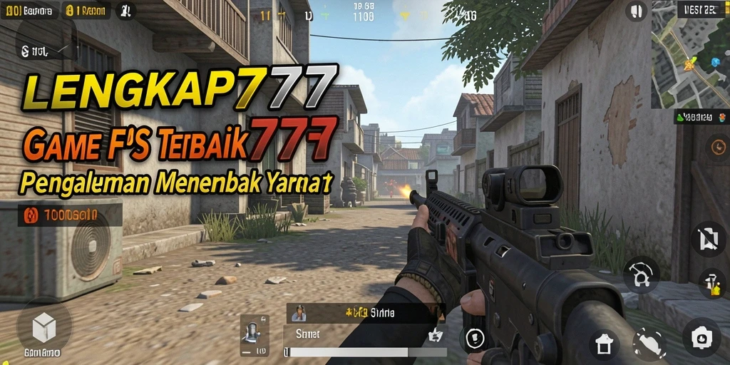 Tampilan gameplay LENGKAP777 menampilkan aksi menembak yang mendebarkan.