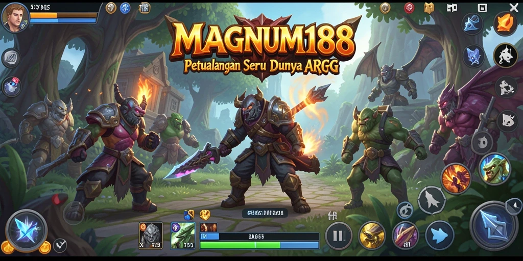 Gambaran gameplay menegangkan dari MAGNUM188 yang penuh aksi.