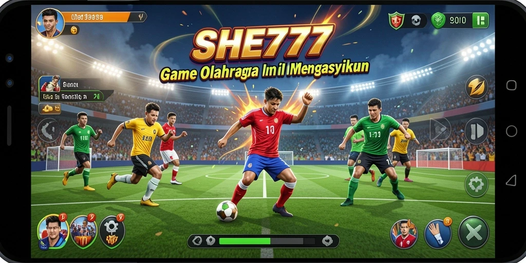 Tangkapan layar dari gameplay SHE777 yang seru dan interaktif.