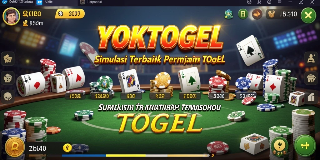 Tampilan gameplay utama YOKTOGEL yang menarik dan interaktif.